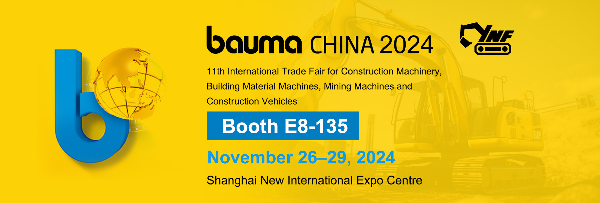 Laatste bedrijfsblogs We zijn verheugd om te kunnen aankondigen dat YNF onze premium graafmachineonderdelen zal tonen op *bauma China Shanghai 2024*!