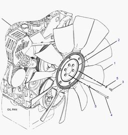 kopen C7 Blad van de Motorventilator 230-2892 voor het Graafwerktuigvervangstukken van  325d online manufacture