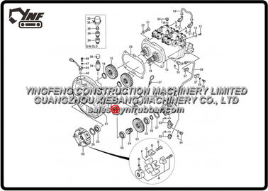kopen Vervangstukken ex200-5 ex200-5 200lc-5 210H-5 van het Hitachigraafwerktuig het Apparaat van de 210lch-5 Pomppomp online manufacture