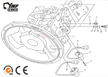 kopen Het Staal Controleklep van pc200-7 702-21-55901 Graafwerktuig Elektrische Delen online manufacture