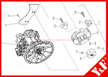 kopen Kobelcograafwerktuig sk460-8 SK480-Koppeling LS30P01063F1 2418R660S001 LS30P01063S003 LS30P01063S004 online manufacture
