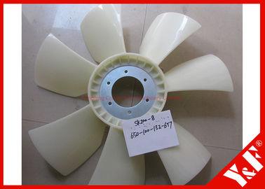 VHS163063000 OEM KOBELCO J05E het Blad van de Motor Koelventilator voor sk200-8 sk250-8 met 6 Gat 7 Bladen