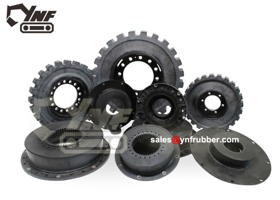 314x46T koppeling voor Graafwerktuig Replacement Parts met Plastiek/Ijzer flexibele de pompcoupli van de Bodem flexibele rubberkoppeling